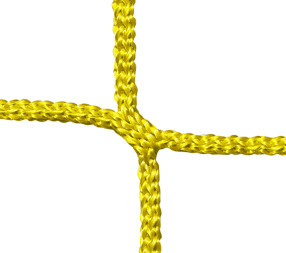 Skyddsnät 100 mm, 4 mm:s tråd, gult